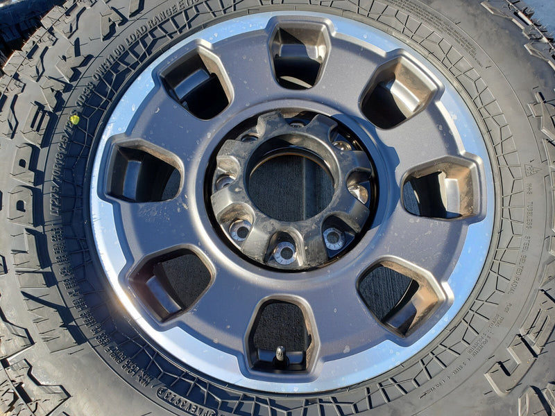 18" Ford F-250 F-350 OEM TREMOR rims wheels 10482 FALKEN A/T4 33" NEW Texas Truck Tire