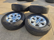 18" Dodge Ram 1500 OEM wheels rims 2672 tires GOODYEAR Texas Truck Tire