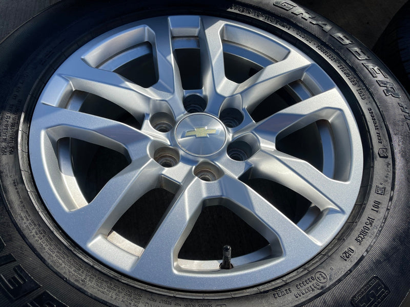 18" Chevy Silverado Suburban Tahoe OEM 5912 wheels rims GMC Yukon Sierra GENERAL Texas Truck Tire