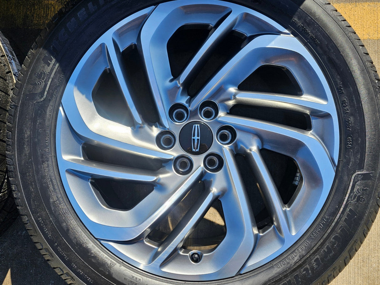 22" Lincoln Navigator OEM 94225 rims wheels BLACK LABEL 2025 2026 MICHELIN NEW Texas Truck Tire
