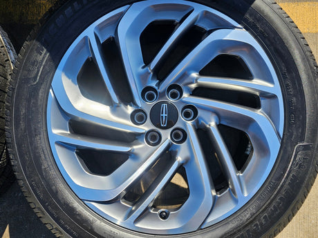 22" Lincoln Navigator OEM 94225 rims wheels BLACK LABEL 2025 2026 MICHELIN NEW Texas Truck Tire