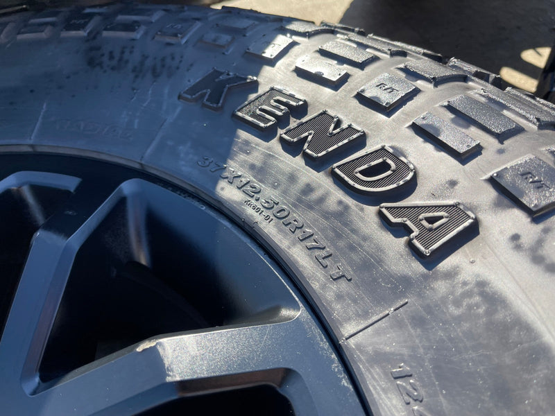 17" Ford F-150 Raptor OEM 10115 rims wheels tires KENDA R/T 37" Texas Truck Tire