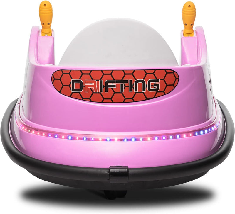 6V Electric Ride-On Bumper Car with Remote Control for Kids and Toddlers