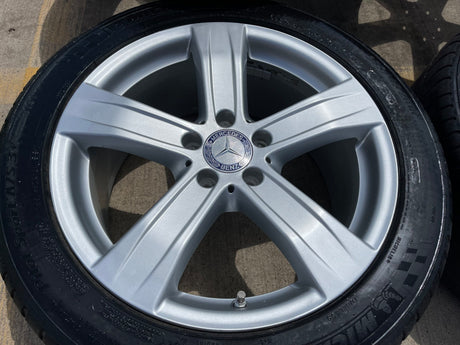 18" Mercedes OEM 85121 wheels rims tires S C E CLASS Texas Truck Tire