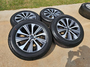 18" Infiniti QX60 OEM 73813 Pathfinder wheels rims 2024 2025 2026 NEW GREAT DEAL Texas Truck Tire