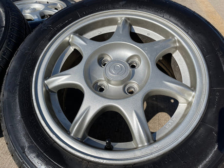 14" 14x6 Mazda Miata OEM 64755 wheels rims 1994 1997 2000 2005 Texas Truck Tire