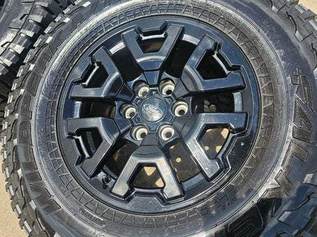 17" Ford F-150 Raptor Bronco OEM rims wheels 10461 tires FALKEN A/T3 Texas Truck Tire
