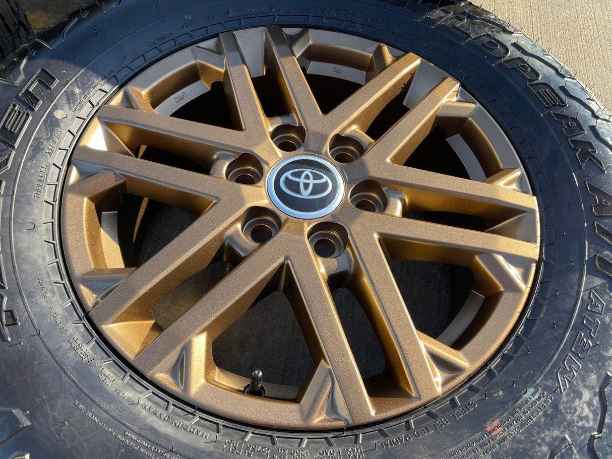 18" Toyota Tundra TRD OEM wheels rims 75281 Sequoia LX600 2025 2026 NEW FALKEN Texas Truck Tire