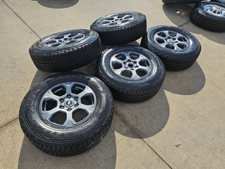 17" Ford Bronco Big Bend wheels rims 10384 OEM Ranger 2024 2025 2026 GOODYEAR Texas Truck Tire
