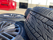 20" GMC Sierra Yukon Chevy Silverado OEM wheels rims 2024 2025 2026 CONTINENTAL Texas Truck Tire