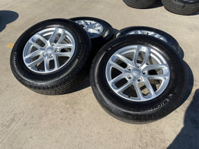 18" Jeep Grand Cherokee L OEM wheels rims 9286 Durango 2024 2025 2026 MICHELIN Texas Truck Tire