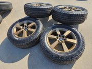 20" Ford F-150 Expedition OEM rims wheels BRONZE 10005 tires NEW Texas Truck Tire