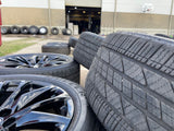 22" GMC Yukon Sierra Escalade OEM 95027 4875 wheels rims BLACK 2024 2025 2026 Texas Truck Tire