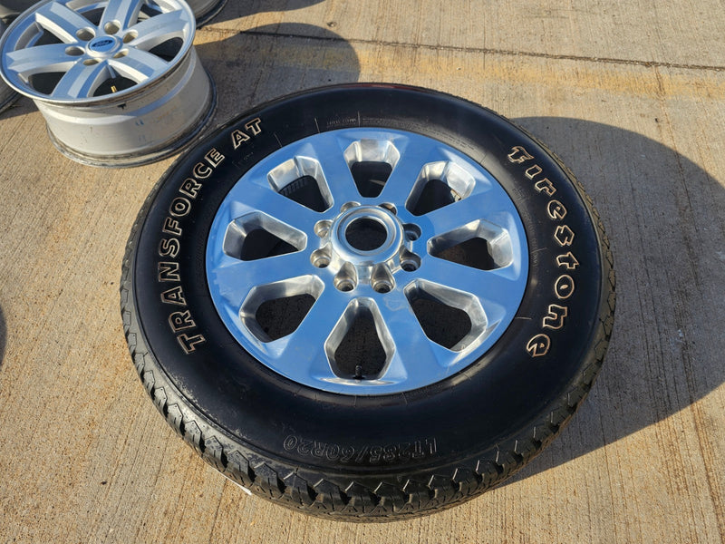 (1) 20" Dodge Ram 2500 3500 LARAMIE OEM 2700 POLISHED wheel rim spare Texas Truck Tire
