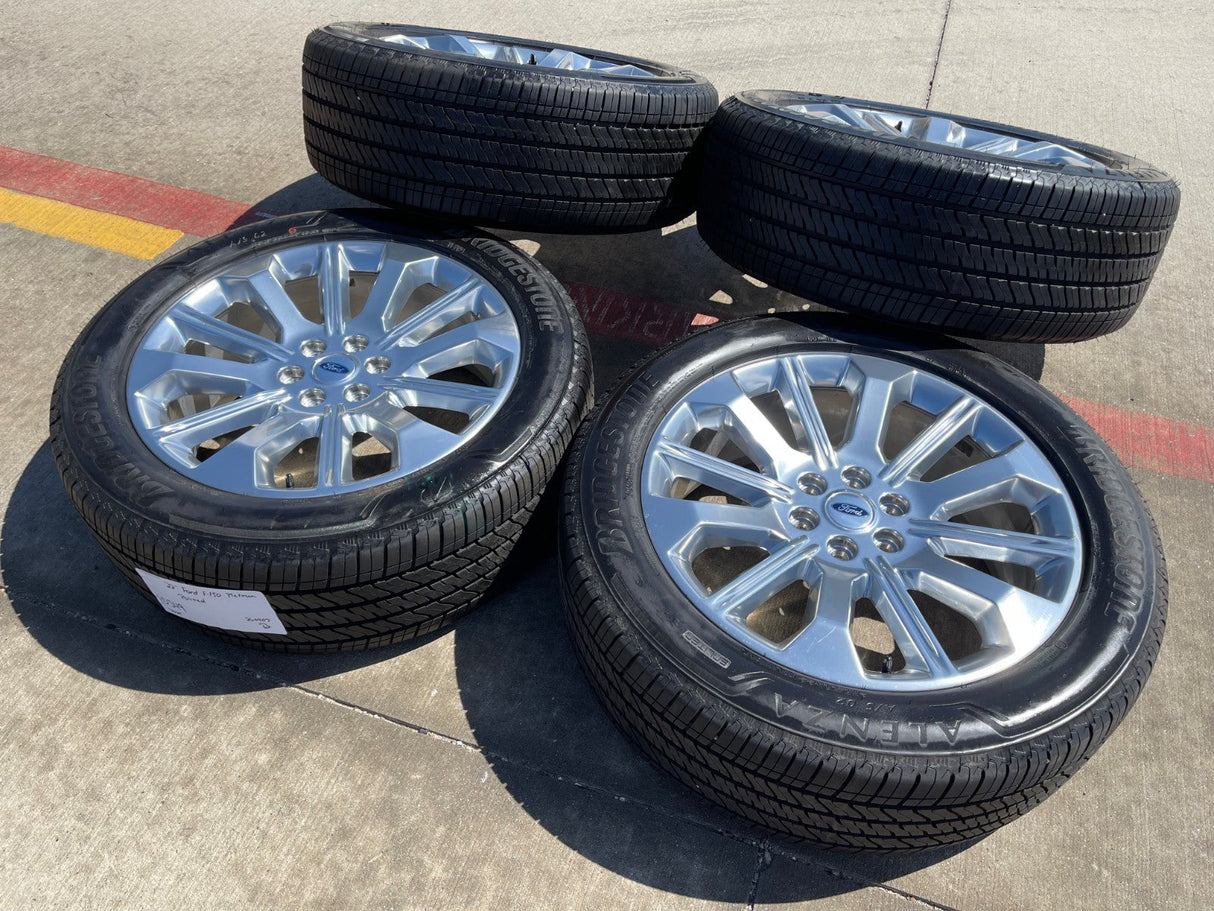 22" Ford F-150 King Ranch LIMITED OEM rims wheels 10349 Expedition 2024 2025 Texas Truck Tire
