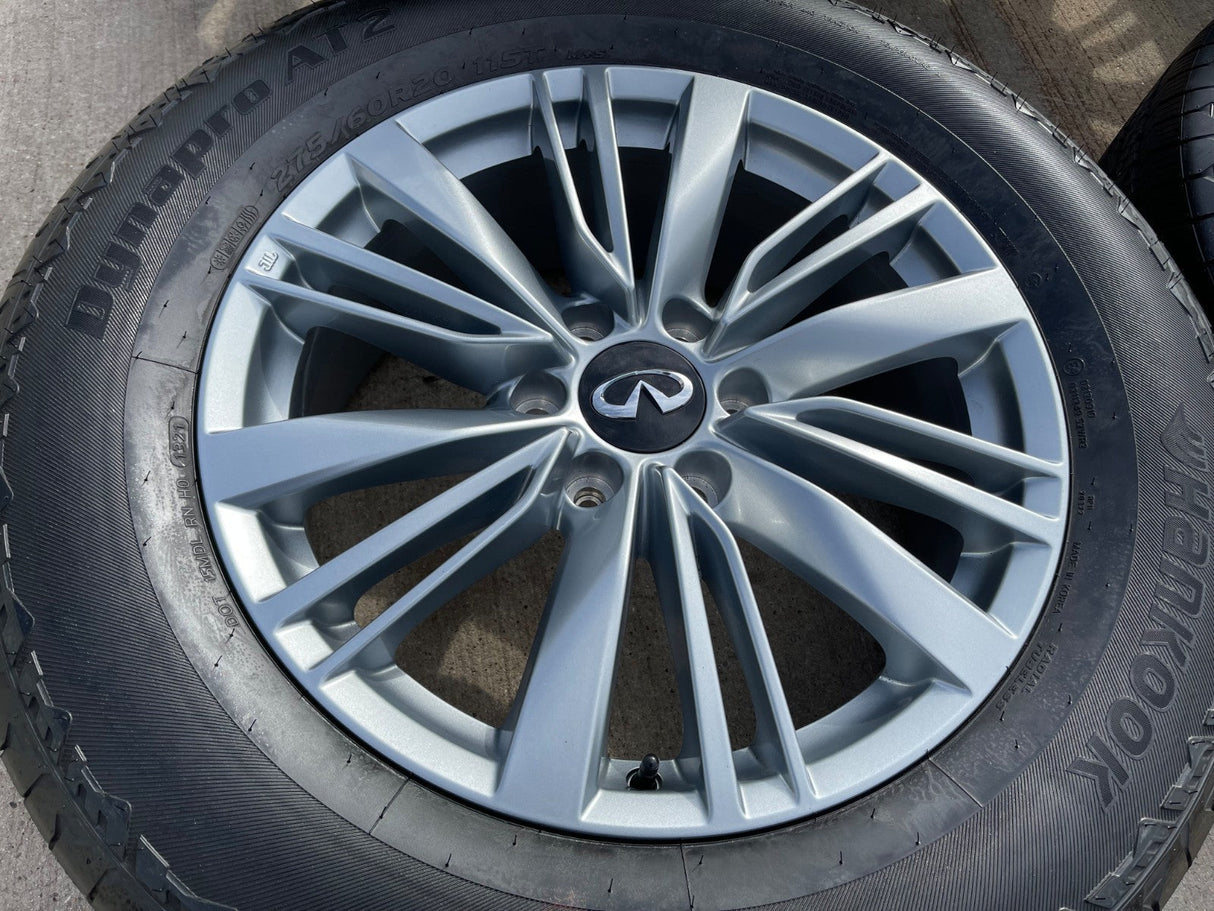 20" Infiniti QX80 OEM 73805 wheels rims Nissan Titan Armada 2024 2025 2026 NEW Texas Truck Tire