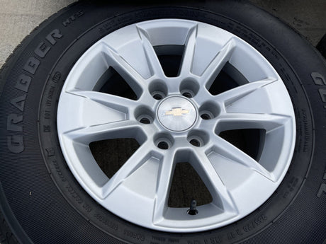 17" Chevy Silverado Colorado Canyon OEM wheels rims 5908 GMC Sierra Yukon Texas Truck Tire