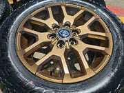 20" Toyota Tundra TSS TRD OEM rims 95359 75277 Sequoia bronze 2024 2025 2026 NEW Texas Truck Tire