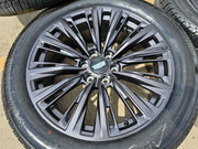 22" Cadillac Escalade V V600 Platinum OEM ORIGINAL wheels rims 2025 2026 NEW Texas Truck Tire