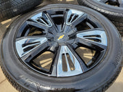 22" Chevy Tahoe RST OEM wheels rims 96951 Silverado Suburban tires Texas Truck Tire