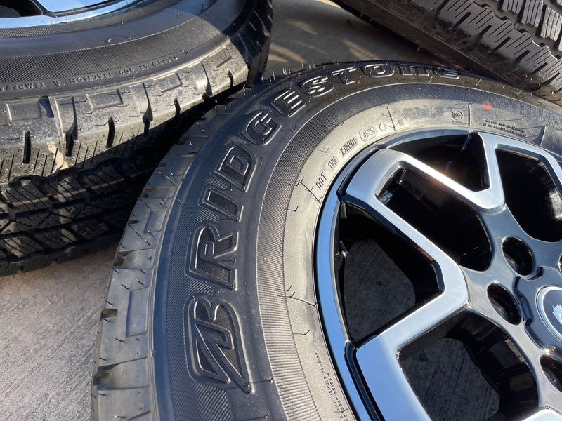 18" Ford Bronco wheels rims tires black 95213 Ranger 2023 2024 2025 2026 NEW Texas Truck Tire