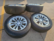 20" GMC Yukon Sierra Tahoe Silverado OEM 2120 14024 wheels rims tires Texas Truck Tire