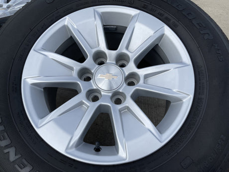 17" Chevy Silverado Colorado Canyon OEM wheels rims 5908 GMC Sierra Yukon Texas Truck Tire