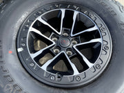 17" Jeep Wrangler 392 Gladiator Rubicon OEM 9329 BEADLOCK wheels rims NEW 35" Texas Truck Tire