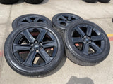22" Ford F-150 LOBO LARIAT OEM black rims wheels tires Expedition 2026 2027 NEW Texas Truck Tire
