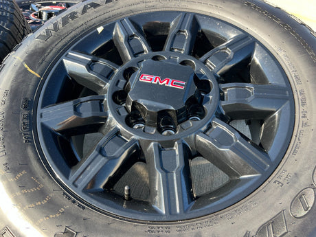 20" GMC Sierra DENALI 2500 3500 OEM 14137 5963 wheels rims Silverado 2025 NEW Texas Truck Tire