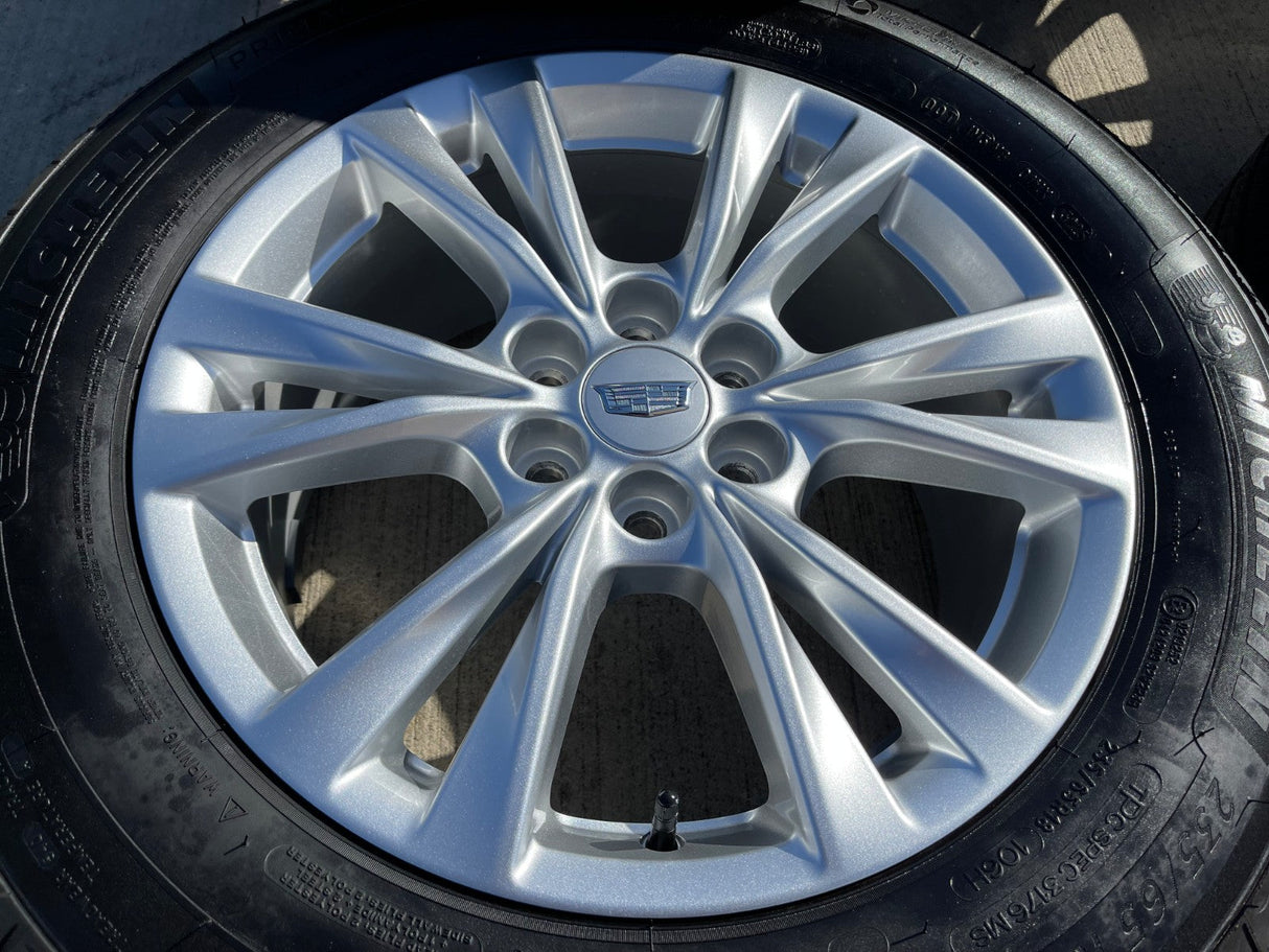 18" Cadillac XT6 XT5 SRX OEM 4844 wheels rims Chevy Blazer Acadia NEW MICHELIN Texas Truck Tire