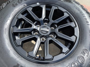 17" Ford F-150 Raptor OEM 10611 rims wheels Bronco 2025 2026 NEW GOODYEAR 33" Texas Truck Tire