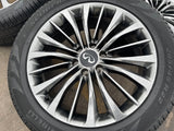 22" Infiniti QX80 QX56 Nissan Titan OEM wheels rims 73807 tires NEW Texas Truck Tire