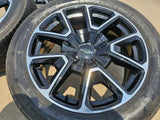 22" Chevy Tahoe Suburban RST OEM 14035 wheels rims Silverado 2023 2024 2025 2026 Texas Truck Tire