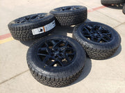 20" GMC Sierra Yukon AT4X Tahoe OEM 95369 wheels rims 2023 2024 2025 NEW Texas Truck Tire