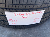 22" Chevy Silverado High Country OEM 5922 wheels rims Tahoe 2024 2025 2026 NEW Texas Truck Tire