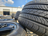 18" Ford Mustang GT OEM BLACK wheels rims PR3C-1007-BA tires 2024 2025 2026 NEW Texas Truck Tire
