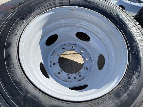 19.5" Ford F-450 Dually F-550 rims wheels RAM 4500 OEM 10x225 2024 2025 2026 Texas Truck Tire