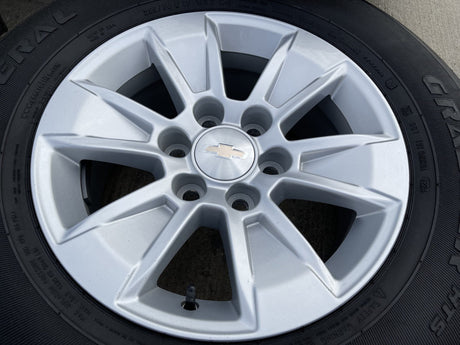 17" Chevy Silverado Colorado Canyon OEM wheels rims 5908 GMC Sierra Yukon Texas Truck Tire