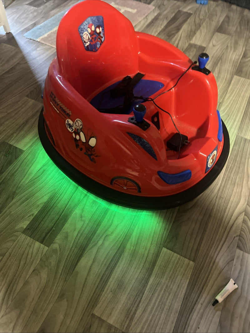 Spidey-Themed Battery-Powered Ride-On Car for Kids