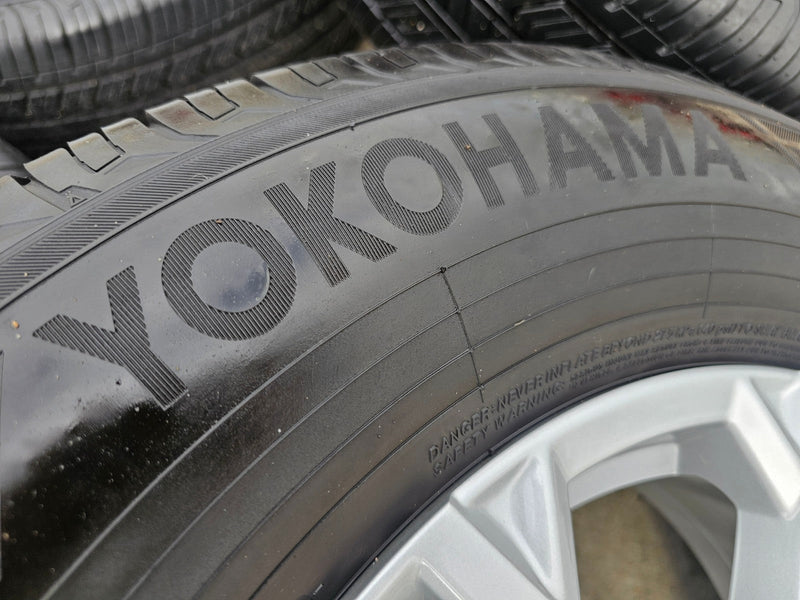 18" Toyota Tundra Sequoia OEM wheels rims 75281 LX600 2024 2025 2026 YOKOHAMA Texas Truck Tire