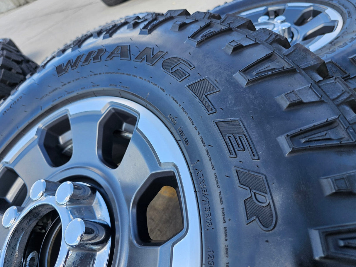 18" Ford F-250 F-350 OEM TREMOR rims wheels 10482 R/T 35" 2024 2025 2026 NEW Texas Truck Tire