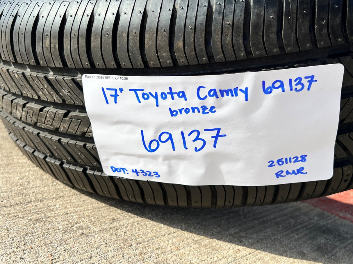 17" Toyota Camry Avalon OEM wheels rims 69137 96992 CHR TRD HANKOOK NEW Texas Truck Tire
