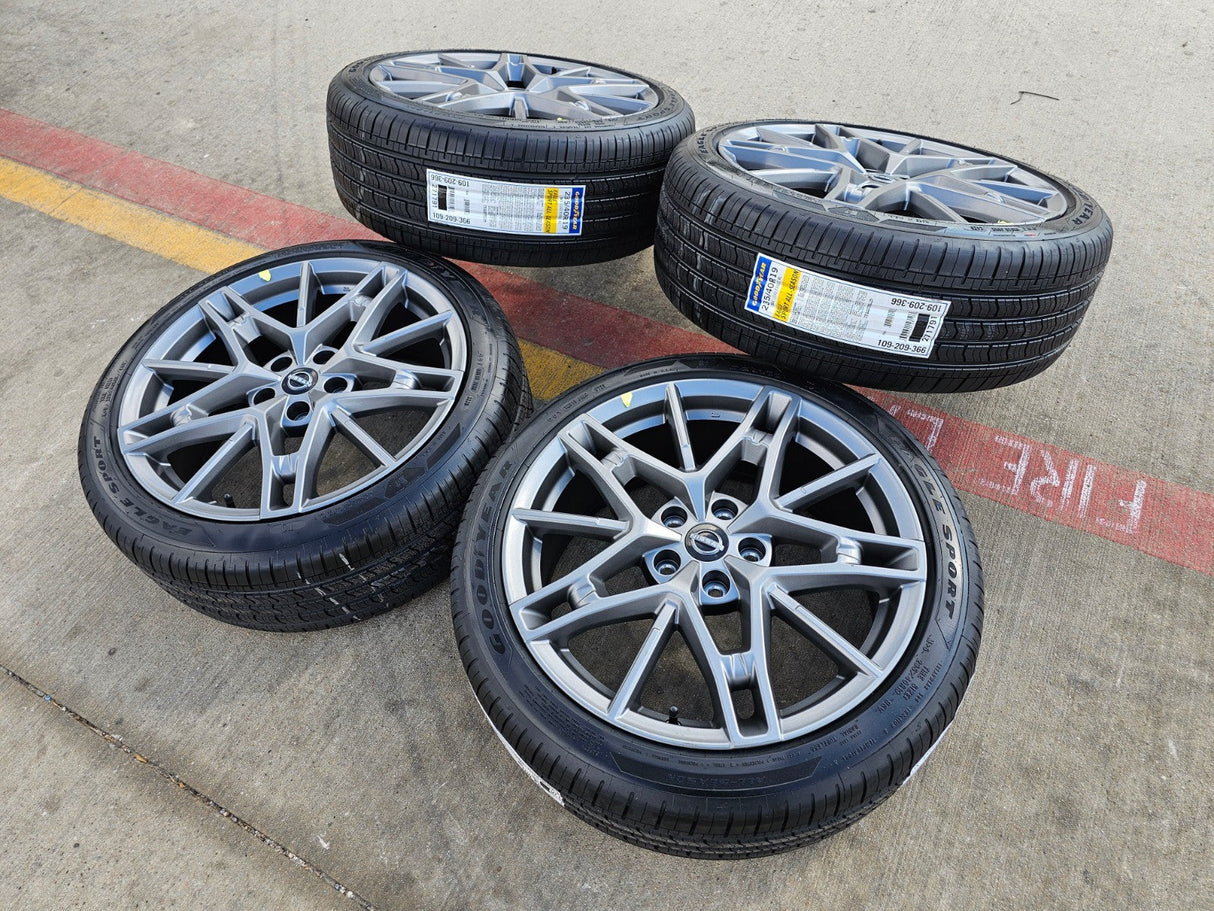 19" Nissan Altima SR Maxima OEM 62855 Infiniti wheels rims 2024 2025 2026 NEW Texas Truck Tire