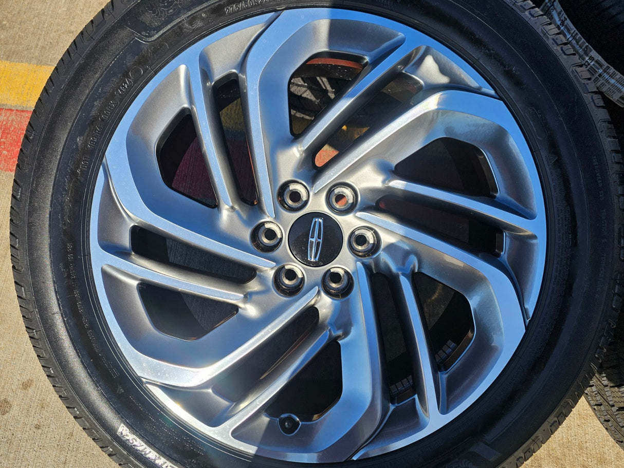 22" Lincoln Navigator OEM 94225 rims wheels BLACK LABEL 2025 2026 MICHELIN NEW Texas Truck Tire