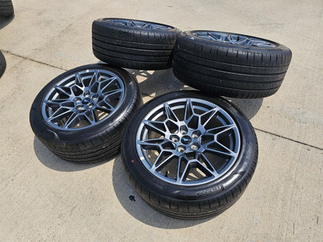19" Ford Mustang GT Track Pack OEM 10600 10603 wheels rims 2025 2026 2027 NEW Texas Truck Tire