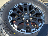 18" Chevy Silverado ZR2 Tahoe TRAIL BOSS Sierra OEM wheels rims tires 2026 NEW Texas Truck Tire