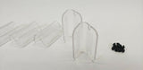 Complete Performance  Lund Moon Sun Cab Visor Replacement Light Lenses - Clear Complete Performance