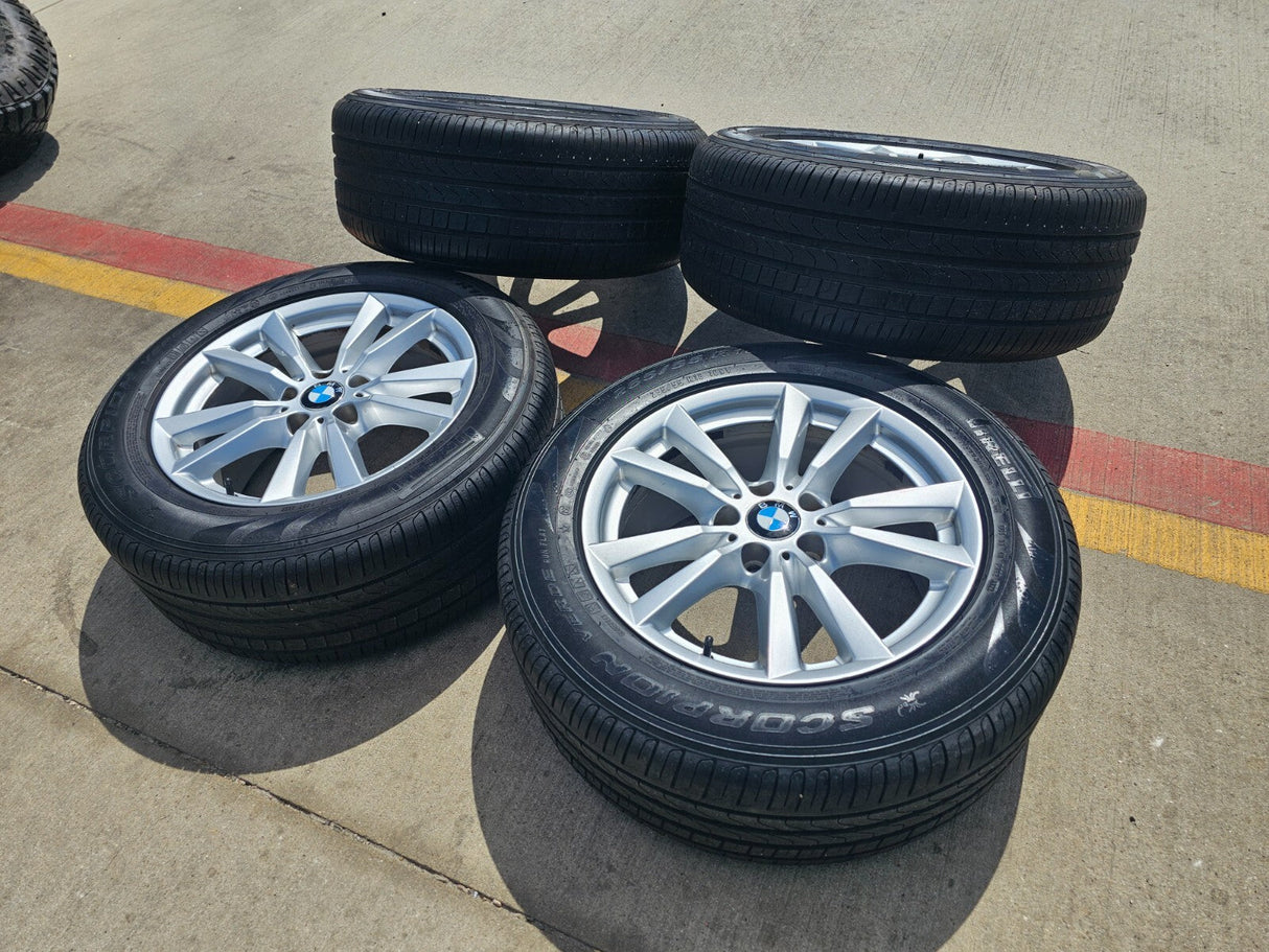 18" BMW OEM X5 Style 446 86042 wheels rims tires 2012 2013 2015 2016 2017 2018 Texas Truck Tire