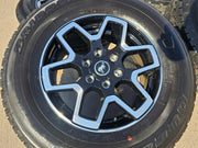 18" Ford Ranger Bronco wheels rims tires black 95213 tires 2023 2024 2025 NEW Texas Truck Tire